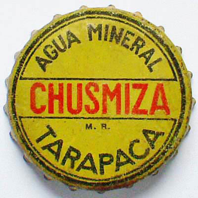 Chusmiza Agua Mineral yellow